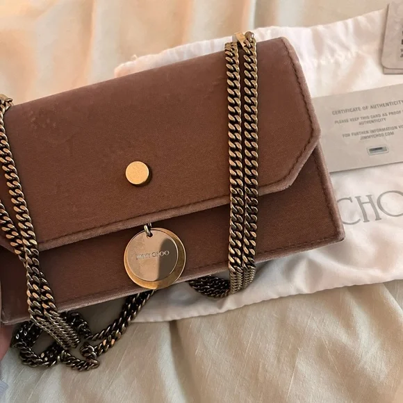 Brand New Cute Jimmy Choo crossbody bag 100% Authentic - Picture 1 of 3